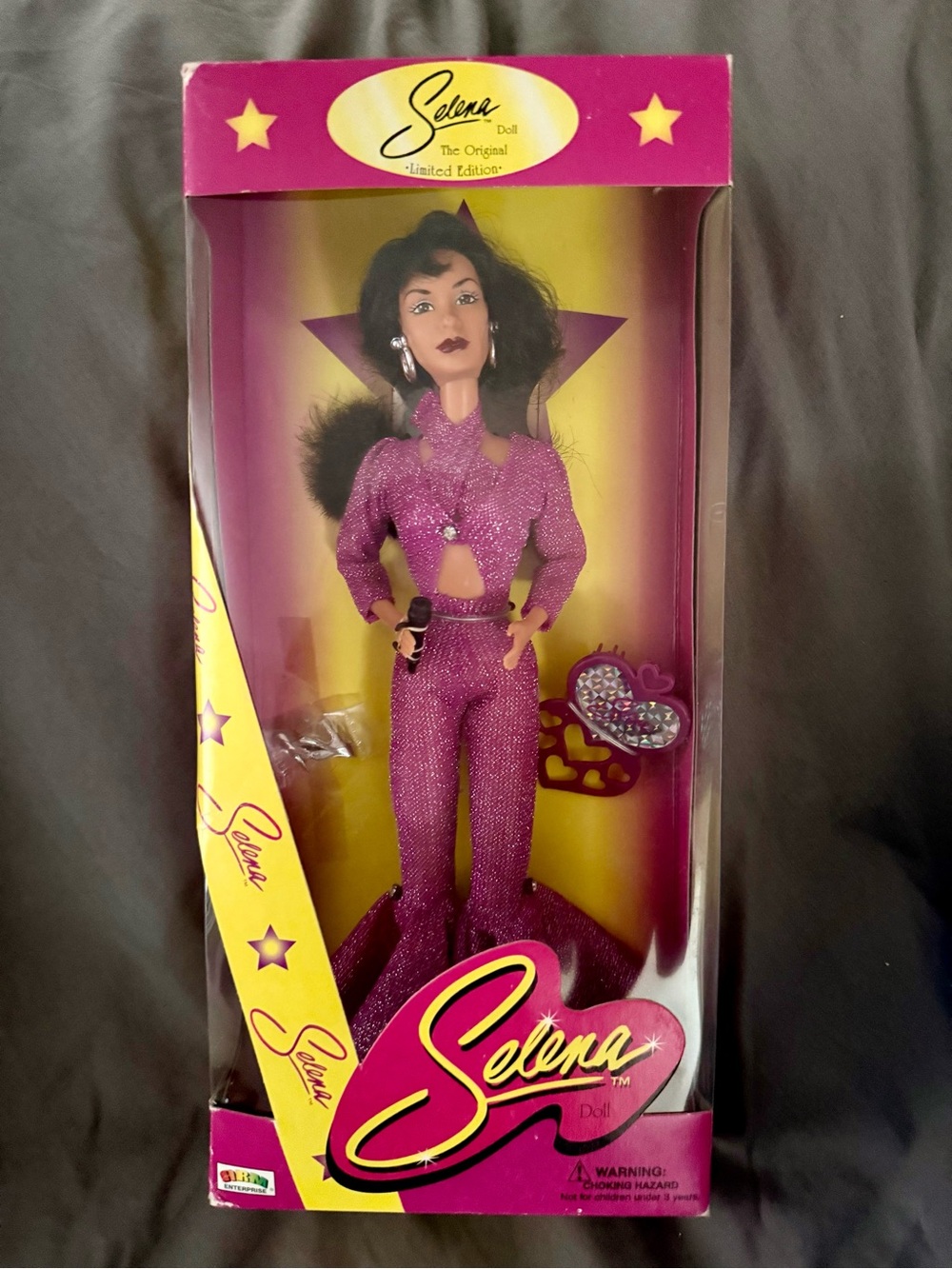 Selena Limited Edition Purple Doll in Stage Outfit